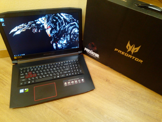 Acer ACER PREDATOR HELIOS 300 PH317 52 56NV 17.3 FHD IPS I5 8300H GTX1050TI 4Gb 8Gb 1Tb 240SSD