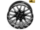Комплект дисков R20 10,0J ET-19 5*127/5*135 WORX 818 Черный с фрезеровкой (80099)
