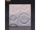 Декоративная облицовочная 3Д панель Kamastone Лабиринт 1011 под покраску, гипс
