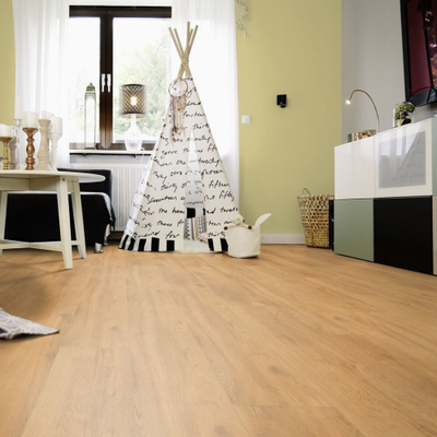 Биополы Purline Wineo 1200 wood XL Let's go Max PL270R в интерьере кухни