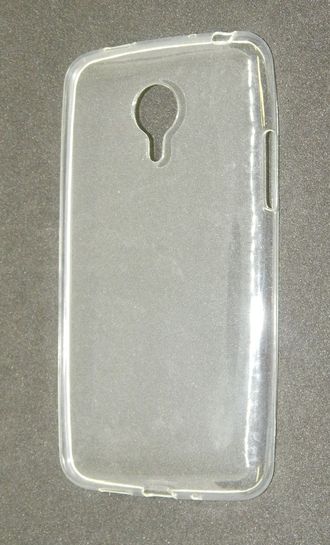 Защитная крышка силиконовая Meizu MX4, прозрачная