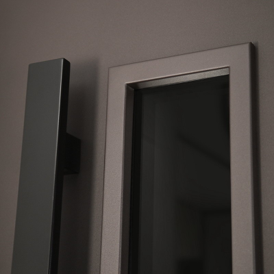 Стальная дверь   Barone с окном (терморазрыв 3к)