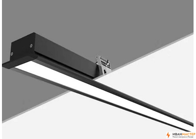 Монтаж и настройка встраиваемого шинопровода на предприятии в Москве ИВАНМАСТЕР