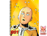 One-Punch Man   тетради на пружине или на скрепке