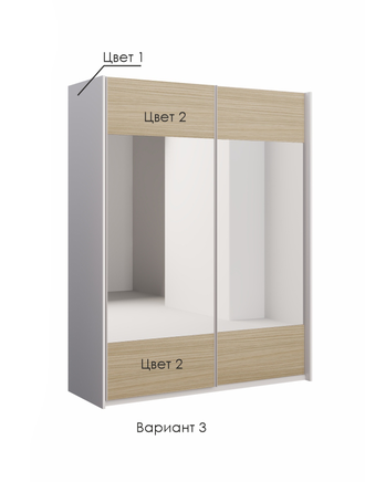 Шкаф-купе Соло 1800 Зеркало