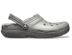 CROCS CLASSIC LINED CLOG УТЕПЛЕННЫЕ СЕРЫЕ