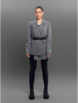 Платье-пиджак MOD-T Серый