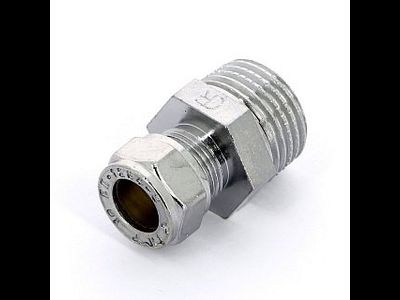 Муфта д/жесткой подводки к смесителю 10мм 1/2нр [776]