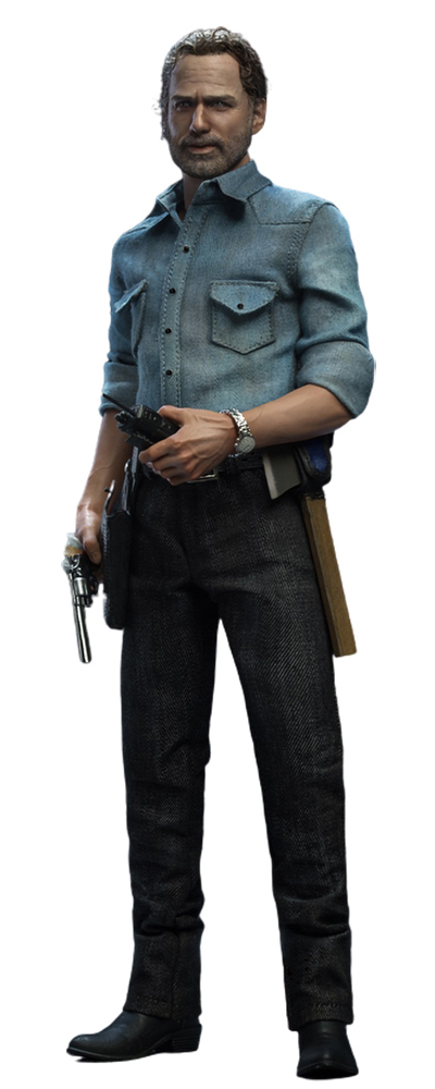 Рик Граймс (Ходячие мертвецы, Walking Dead) - КОЛЛЕКЦИОННАЯ ФИГУРКА 1/6  The Walking Dead Zombie killer (PT-sp53) - PRESENT TOYS