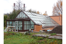 Зимний сад с системой дымоудаления и пристроенным тамбуром