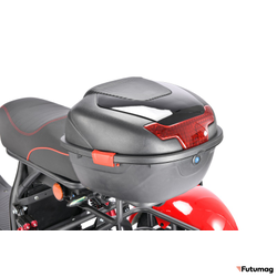 Электроскутер WHITE SIBERIA Pro Trike Трицикл 3000W Красный