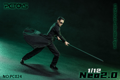 Нео (Киану Ривз, "Матрица") - КОЛЛЕКЦИОННАЯ ФИГУРКА 1/12 Neo 2.0 (PC024) - PCTOYS