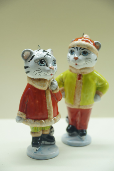 Тигруля на коньках