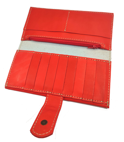 Большое портмоне с хлястиком с принтом "Гранаты"