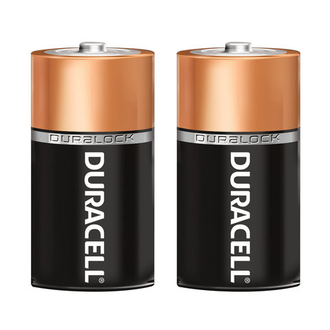 Батарейки DURACELL Basic, С (LR14, 14А), алкалиновые, КОМПЛЕКТ 2 шт., в блистере