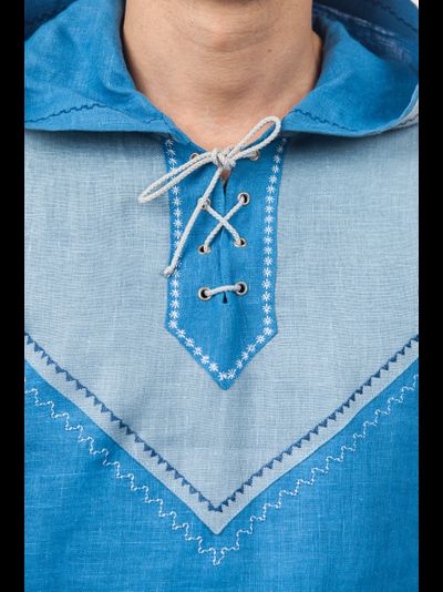 Рубаха с капюшоном "Витязъ" с Алатырем