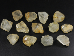 Топаз, кристалл, "дикий", в ассортименте, Россия, Забайкальский край (14-15 мм, 1,5-2,2 г) №36024