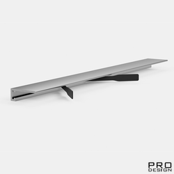 Щелевой плинтус PRO DESIGN MINI 7067  Анодированный