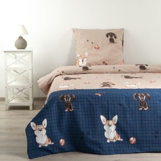 КПБ 1,5-спальный "Dogs", арт. 2380/0