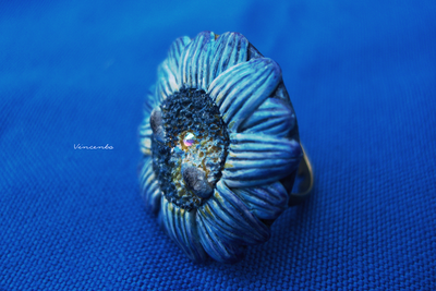 Наблюдатель Рассвета. Необычное кольцо-цветок из Страны Чудес