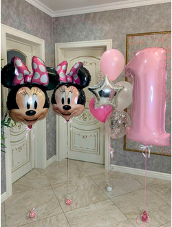 Набор шаров Минни Маус