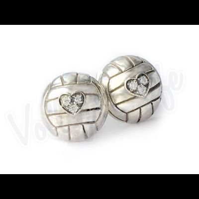 Серьги "Love Волейбол"