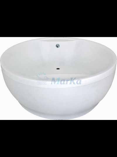 Ванна акриловая 1Марка 1,8*1,8 ОМЕГА круглая 600л (каркас+панель)
