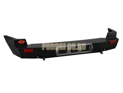 Задний силовой бампер серии Туризм на Chevrolet NIVA 2002-2020 (03.116.01)