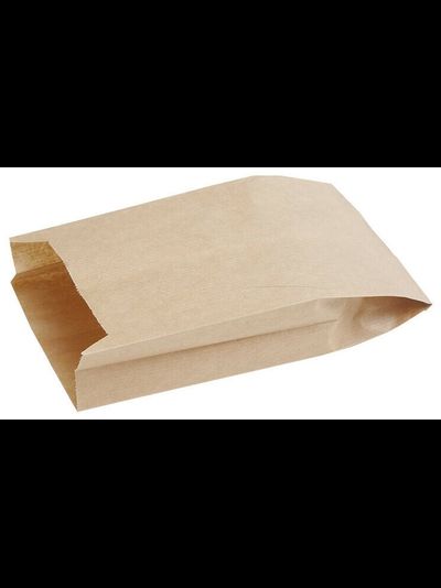 Пакет бумажный без окна б/р (крафт), 140*60*250мм