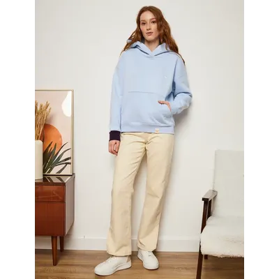 ЖЕНСКОЕ ХУДИ "НЕБЕСНО-ГОЛУБОЕ НАСТРОЕНИЕ"