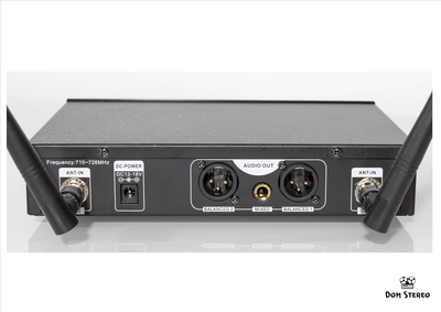 фото разъемов на станции Axelvox DWS7000HT