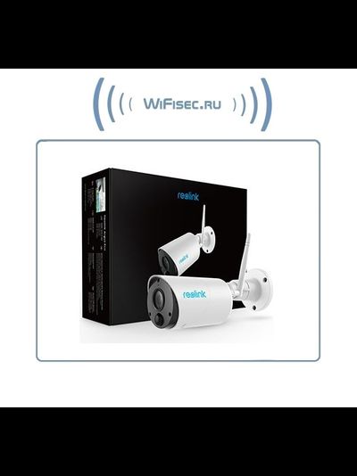 Reolink Argus Eco беспроводная всепогодная Wi-Fi видеокамера на аккумуляторе с DVR, Full HD (до 35 дней)