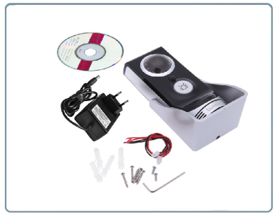 WiFi/LAN вызывная панель видеодомофона, интерком связь с активным шумоподавлением, открытие замка через мобильное приложение, HD (iHD Bell для ОС Андроид)