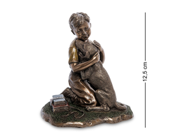 Модель № WS-990: Статуэтка «Мальчик и его лучшие друзья»