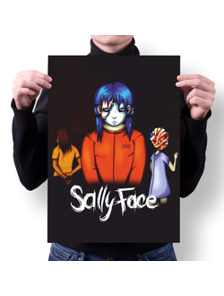 Плакат Sally Face № 1