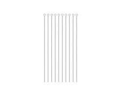 NC-304 Гамма Иглы гибкие бисерные с большим ушком 89мм 10шт.