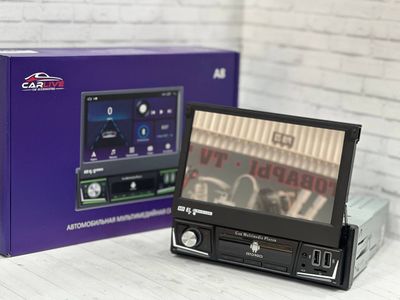Автомагнитола однодиновая  A8 с выездным 7&quot; экраном  Android  2G+32Gb