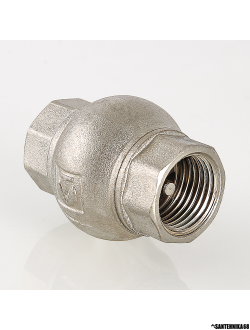 Обратный клапан с латунным золотником Valtec 1/2" 3/4" 1" VT.151.N