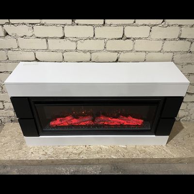 Линейный электрокамин Норман WT-DK с очагом Joker 45