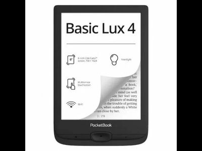 Электронная книга PocketBook 618 Basic Lux (PB618-P-WW) черный