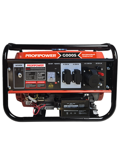 Бензиновый генератор PROFIPOWER БГ-6500Э