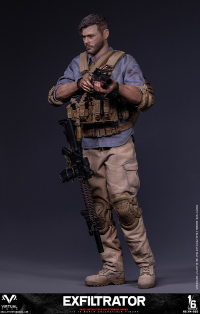 ПРЕДЗАКАЗ - Тайлер Рейк (Крис Хэмсворт, "Extraction") - Коллекционная ФИГУРКА 1/6 scale EXFILTRATOR (VM060) - VTSTOYS ?ЦЕНА: 32800 РУБ.?