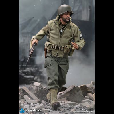 Сержант Майкл Хорват ("Спасти рядового Райана") - Коллекционная ФИГУРКА 1/6 WWII US 2nd Ranger Battalion Series 5 – Sergeant Horvath (A80150) - DID