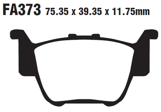 Тормозные колодки EBC FA373R для Honda TRX 650\680(задние)