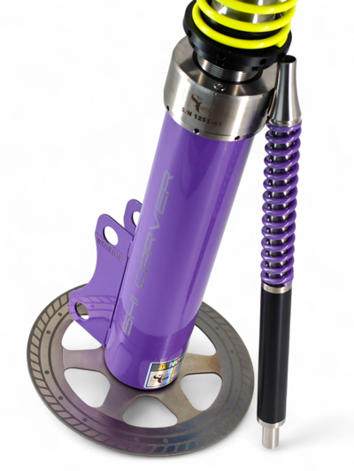 STATIC FINAL: LILAC | NEON LIME with LILAC METAL BASE