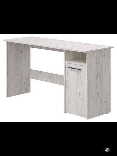 Фронда-7 стол письменный с тумбой Крафт светлый