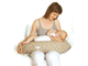 Подушка для беременных формы Бумеранг с 170 х 30 см холлофайбер , наволочка хлопок Мишки
