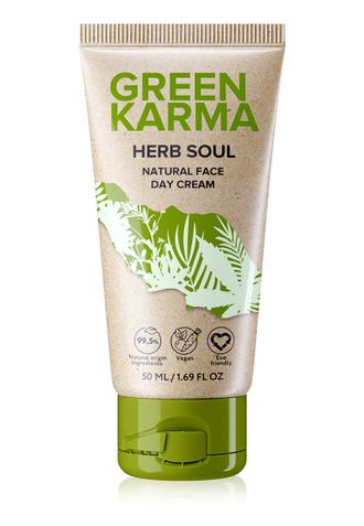 Натуральный дневной крем для лица Herb Soul  Серия:  GREEN KARMA  Артикул:  6674