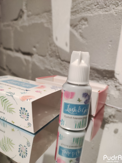 Lash&Go Клей для наращивания ресниц черного цвета «Aurora» (5 мл)