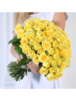 Букет - 101 желтая роза